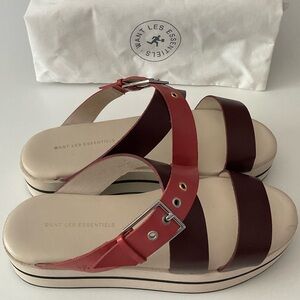 Like-new Want Les Essentiels elegant summer platform sandals